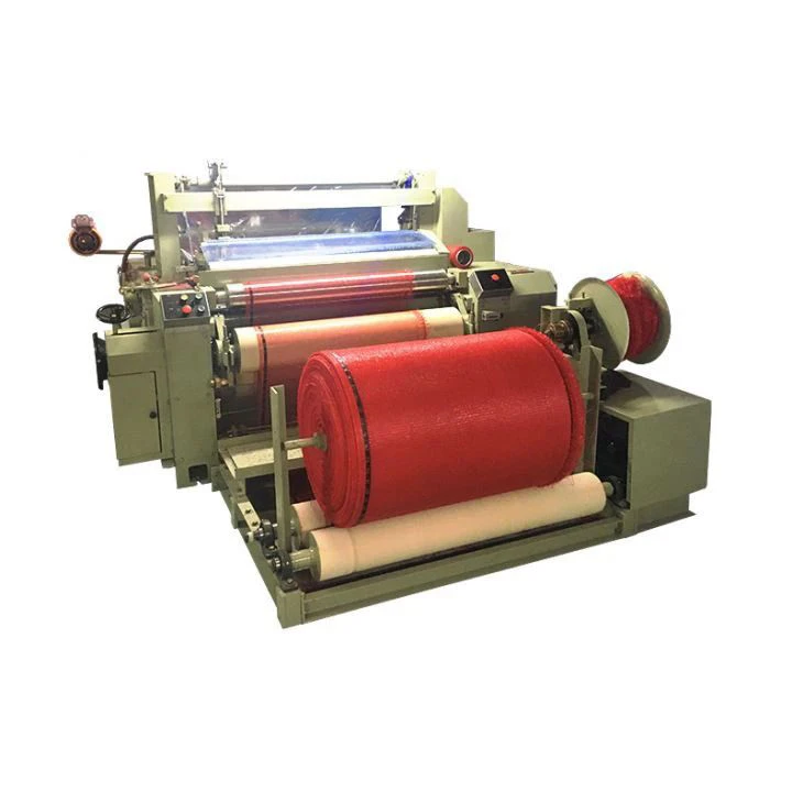 PP Woven Leno Drawstring Mesh Bag Machine Production Line
